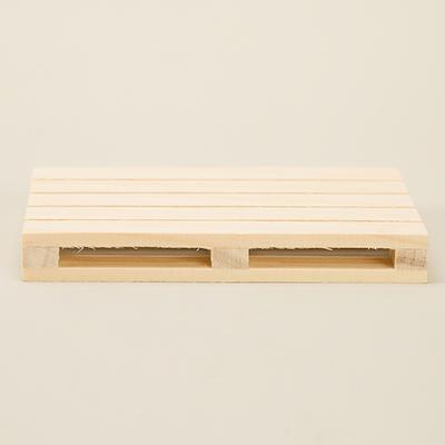 Neu Mini Holz Palette Getränke Untersetzer Isolierung Pad Tasse Coaster Topf