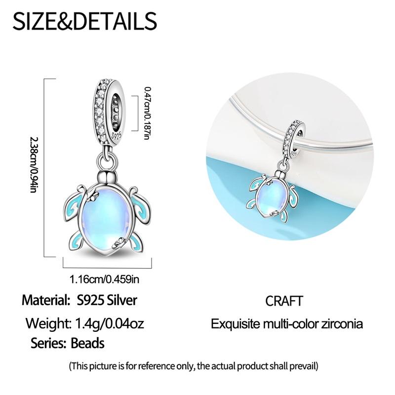 Charms Copper Sea God Turtle Pendants Charms Fit Original Charms Bracelets Beads For Woman Diy Jewerlry Accessories