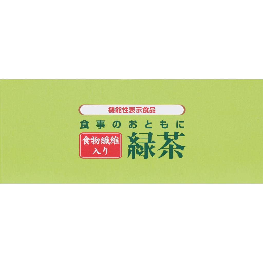 Nisshin Oillio Group Zu Ihrer Mahlzeit Grüner Tee mit Ballaststoffen, 30 Beutel Präventive Lebensstilgewohnheiten Produkt mit funktionellen Angaben Präventiv