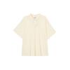 Club Oversized Fashionable Versatile Short Sleeve T-Shirt Men Tops Light-Ivory IF0377110