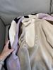 2025 A/W Wool Knitwear: Chic Women's Faux Two-Piece Sweater