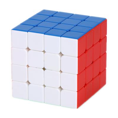 Guansu 4x4 Stickerless Magic Cube Colorful Speed Cube Antistress 4x4x4 Learning Educational Puzzle Cubo Magico Toys