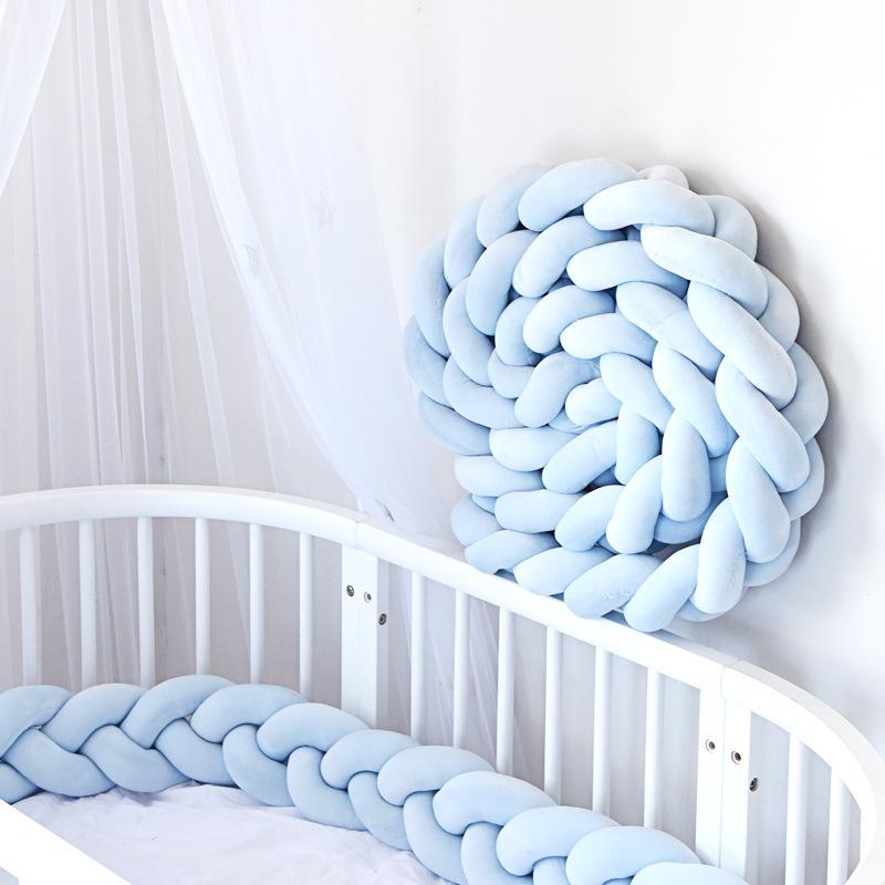 Fascia Anti-Collisione per Culla da Bambino INS: Treccia a Tre Fili Morbida Imbottitura per Quilting Fai da Te