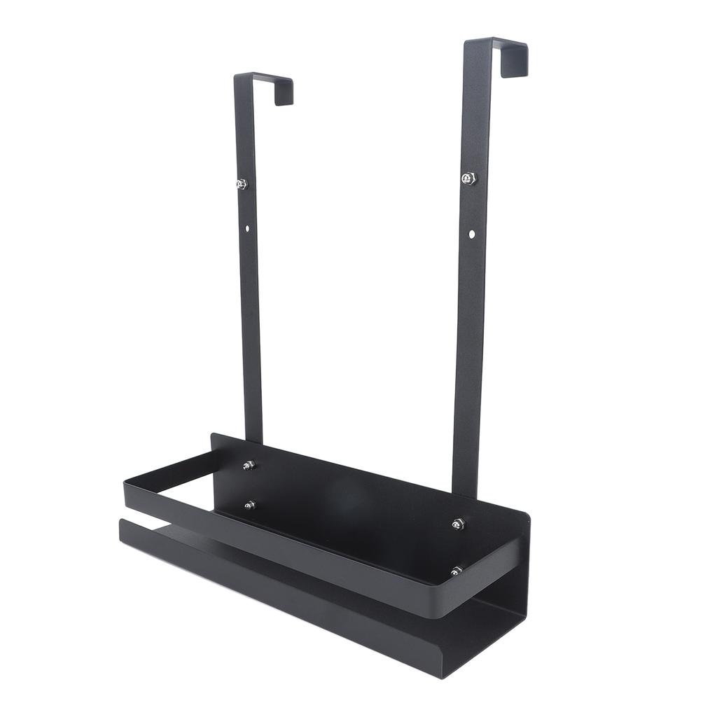 Badezimmer Hängeorganizer Schwarz Platzsparend Eisen Wasserdicht Multifunktional Duschhängeaufbewahrung Caddy für Bad