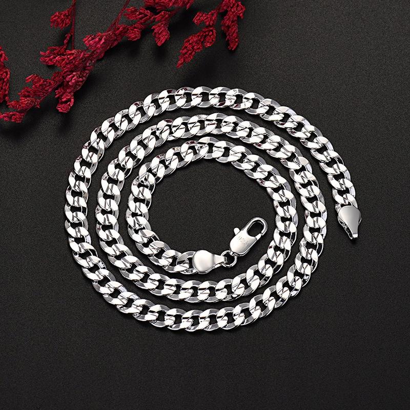 THICK Silver Men' Chain, Armoured Chain, DURABLE, ELEGANT