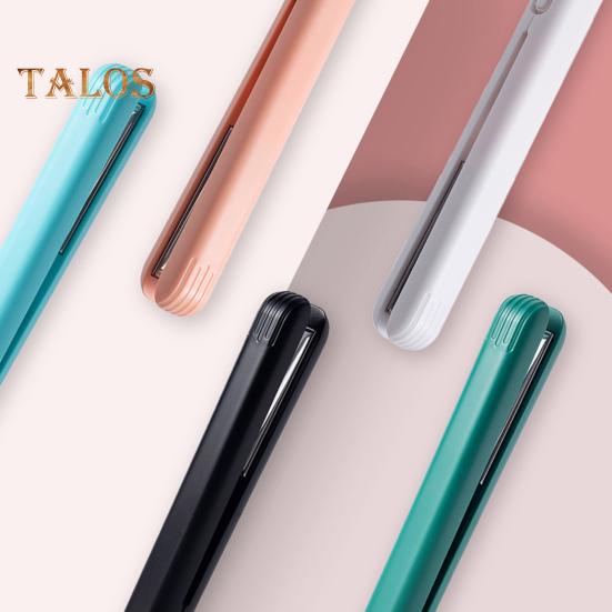 Tragbarer USB-Haarglätter, schnell aufheizender elektrischer Lockenstab, glattes, lockiges Haar, Pony, Mini-Lockenstab, Reise-Haarstyling-Tool für Frauen