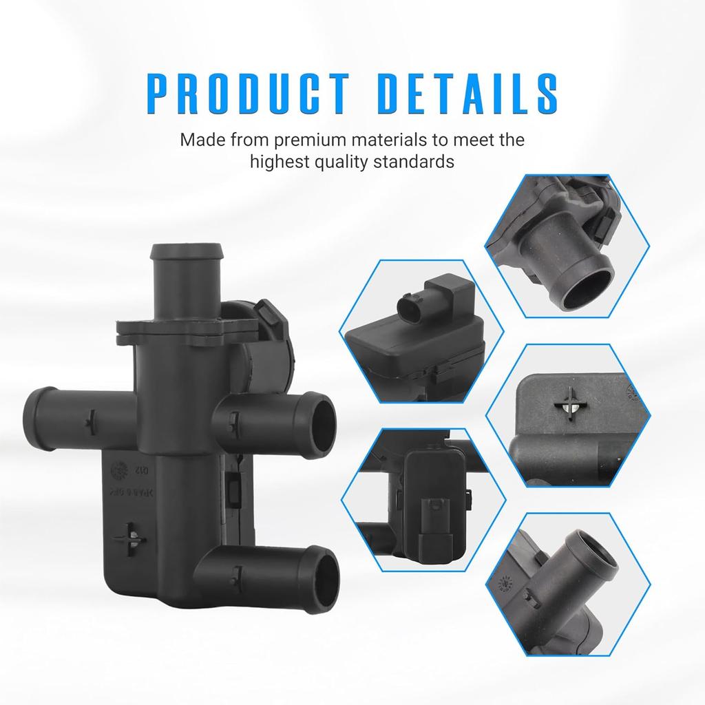 2308300084 HVAC Heater Control Valve for Mercedes Benz S550 CL550 CL600 S600 SL500 SL550 SL600 CL63 CL65 S63 S65 SL63 SL65 AMG 2003-2020