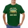 Less people more dogs funny dogs T-shirt oversizeds blanks fitted t shirts for