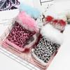 Keep Warm Winter Thicken Female Elastic Gloves Fingerless Gloves Plush Mittens Fashion Accessories