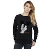 Disney Womens/Ladies Mickey Mouse Distressed Ponder Sweatshirt