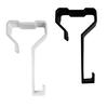 No-Drill Window Hook Set for Trailer Window Edges, 2-Piece Clip-On Hanger for Towels, Clothing, and Daily Home Use