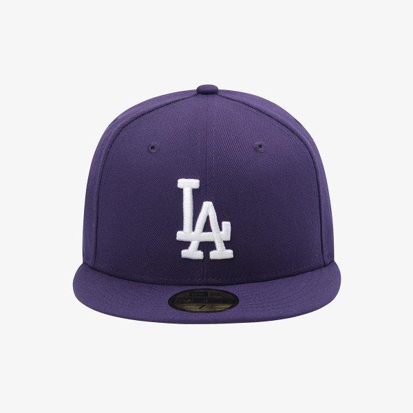 New Era Mlb La Dodgers Fitted Cap Purple 15131699
