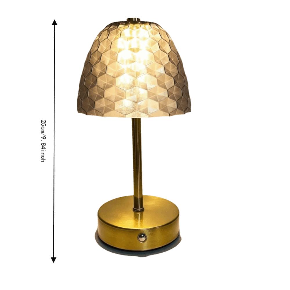 Dimmable Table Lamp Nordic Style Nightstand Light Vintage Touch Control Lamp Bar