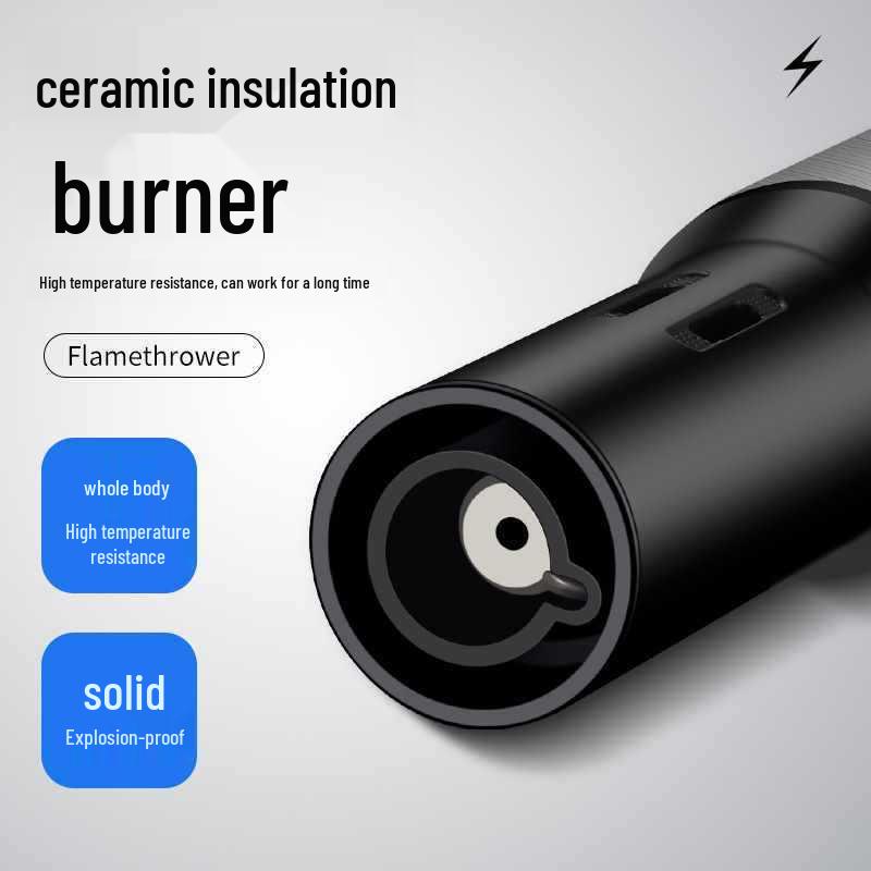 Windproof Metal Jet Lighter: Outdoor, Cigar, Spot Welding Tool