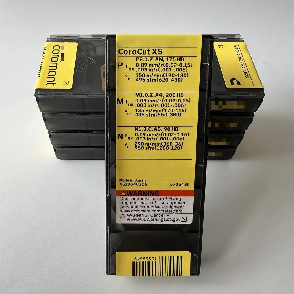 MACR3200-R20 1025 / Industrial indexable Carbide Inserts 10 Pcs