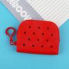 Cartoon Solid Color Silicone Hole Bags And Coordinates Cute Waterproof Bags