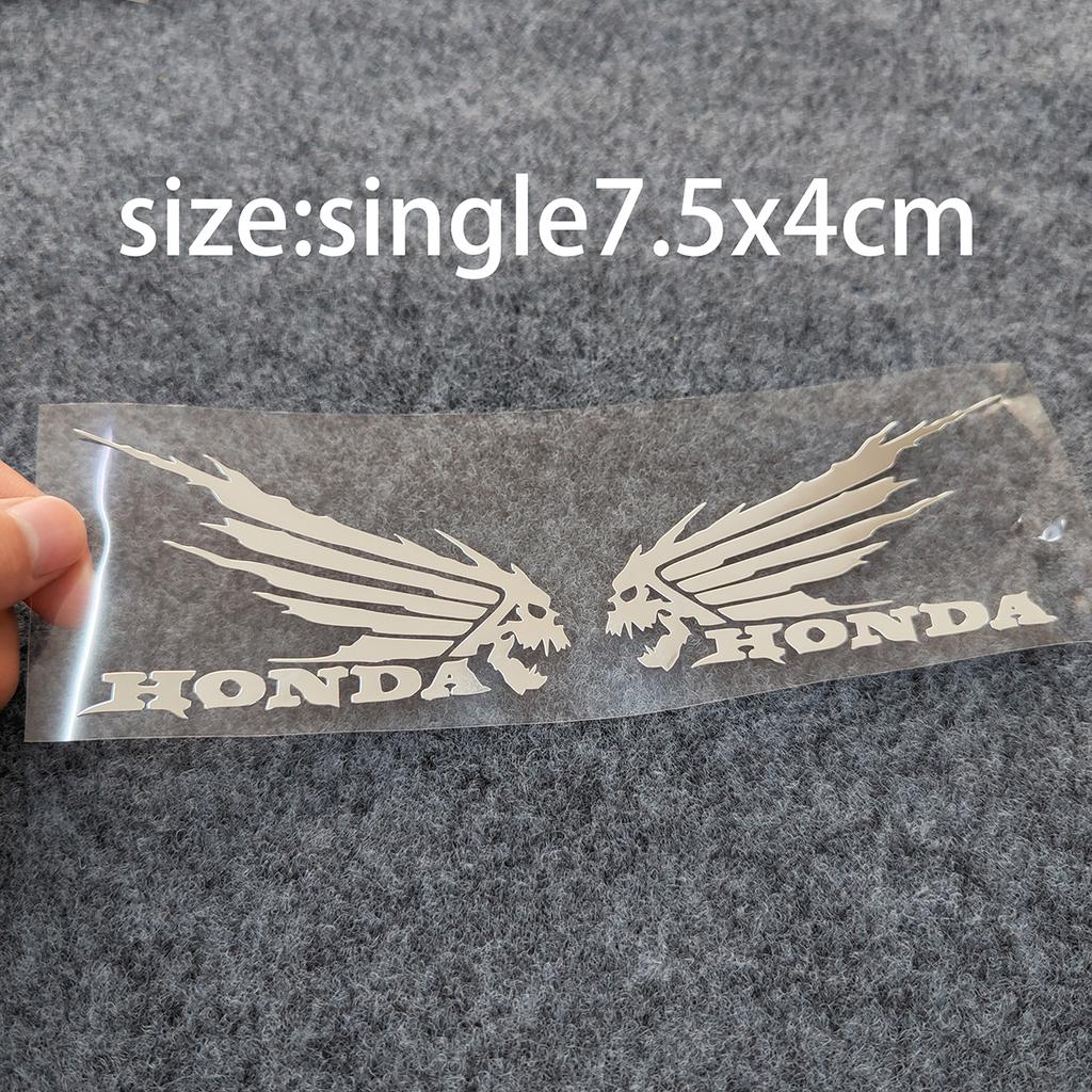 Metal Honda Sticker Logo Motorcycle Tank Helmet Bike Decal