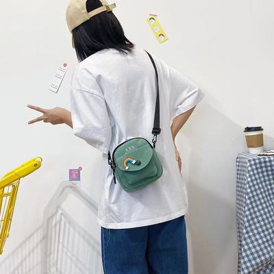 Mini Women Messenger Bags Casual Canvas Shopper Shoulder Bags Women Handbags Crossbody Small Shoulder Bags