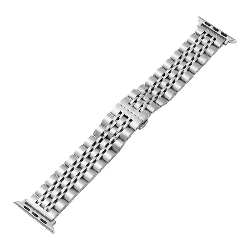 Stainless steel strap for apple watch Series 10 9 8 7 6 5 SE watchband iwatch 46mm 42mm 45mm 49mm solid metal Band Wristband
