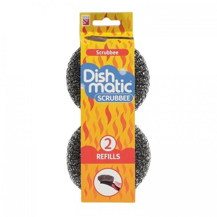Dishmatic Scrubbee Stainless Steel Scourer Refill