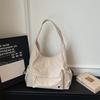 Women's Bag Large Capacity Tote Bag Solid Color Handbag Underarm Bag