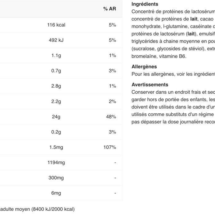 Protéine multi-sources weider - prowhey complex - chocolate fondant 1200g