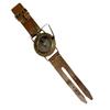 Brass Sundial Compass Handmade Leather Band/Wrist Compass and Nautical Sundial Watch/Best for Gift
