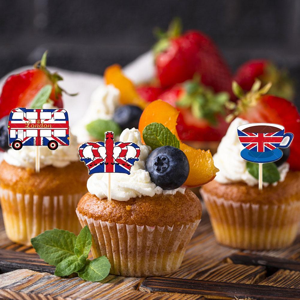 King Charles III Coronation Bunting Banner Set Vibrant Colors Union Jack Bunting Flags Multi-shape for Party Hanging Decoration