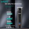 VGR Hair Trimmer 0mm Hair Clipper LED Display Hair Cutting Machine Professional Electric Rechargeable 0mm Trimmer for Men V-937