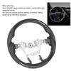 Hydro Dip Steering Wheel Perforated Leather 3 Section Type Replacement For Hilux AN110 AN120 AN130 2015 to 2025