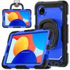 For Xiaomi Redmi Pad SE 4G 8.7 Inch Kickstand Case PC+Silicone Tablet Cover with Shoulder Strap