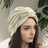 Turban Cap for Women Breathable Head Wraps Bonnet Muslim Under Scarf Hat Chemo Hat