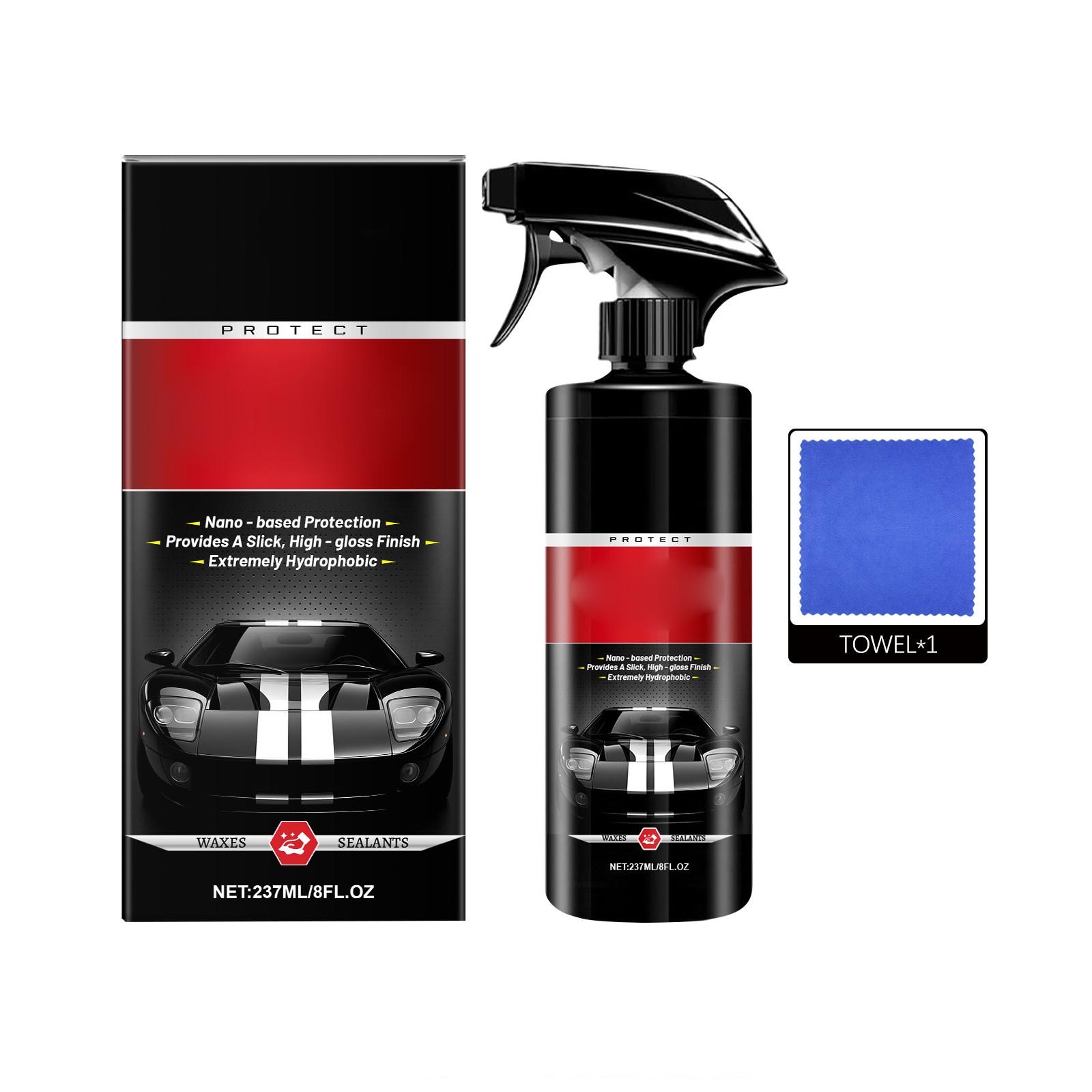 

Автомобильный нано-спрей, технология наноочистки, придает блеск и ухаживает за автомобилем237 мл One Size