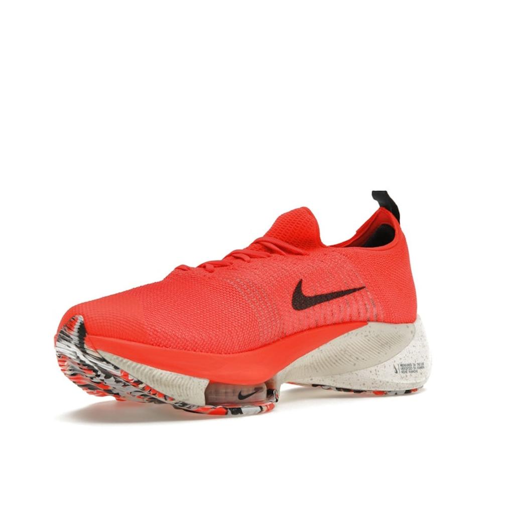 Nike Air Zoom Tempo NEXT% Flyknit Bright Crimson Unisex tenisky Orange Sail Light-Orewood-Brown CI9923-601