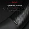 Car Carbon Fiber Leather Steering Wheel Cover For Subaru Outback Legacy Forester Levorg Impreza WRX STI BRZ Interior Accessories