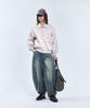 Standarderror 87-Stan058 Raglan Leather Blouson Jacket Ivory