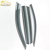 16-20 X1 Rain Shield 3D Stainless Steel Trim & Deflector Sticker for Cars