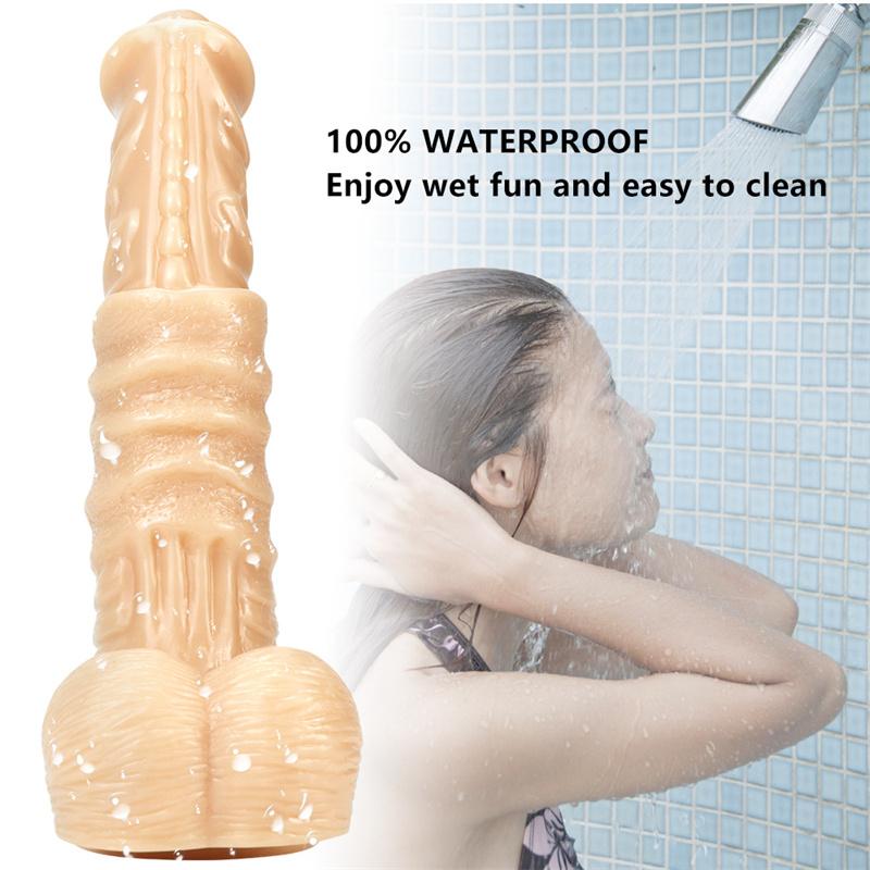 Horse Cock Female Sex Animal Long Thick Deep Ass Whip Penis Anal Masturbation Device