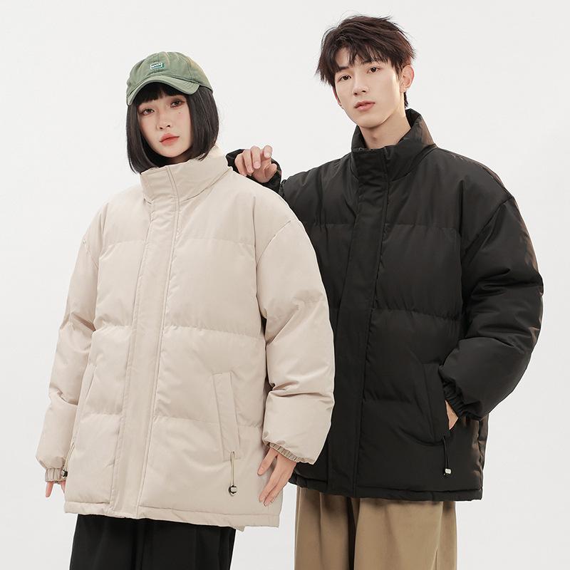 Teen Dopamine Cotton-padded Clothes New Couple Candy-colored Bread Clothes Cotton Clothes Men