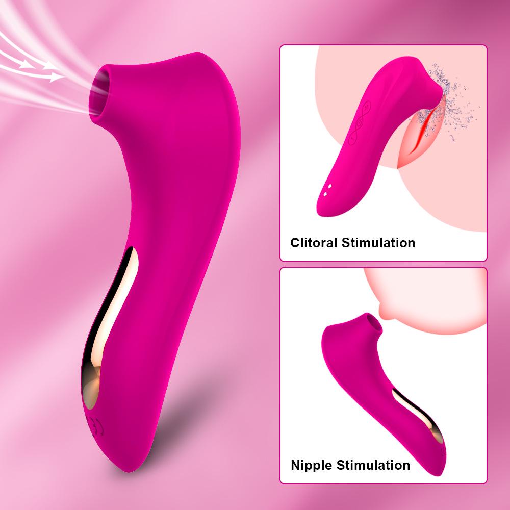 Portable Suction Egg Vibrator - Clitoral Licking Toy for Women