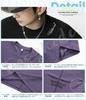 Easykode Short Sleeve Summer Stylish Embroidered Plus Sizes Long Sleeve Cool Street Outseam Size M Men's T-Shirt, Top, Stretchy, 100% Cotton,