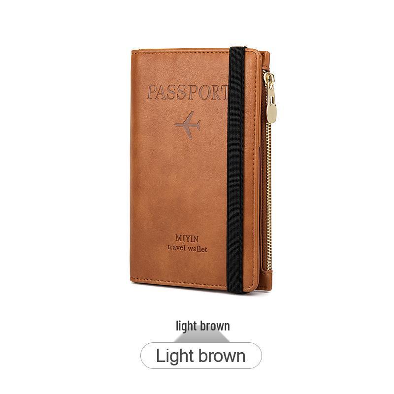 Tao Yin 2024 RFID Anti-Theft Passport & Card Holder - Multifunctional Travel Wallet Bag