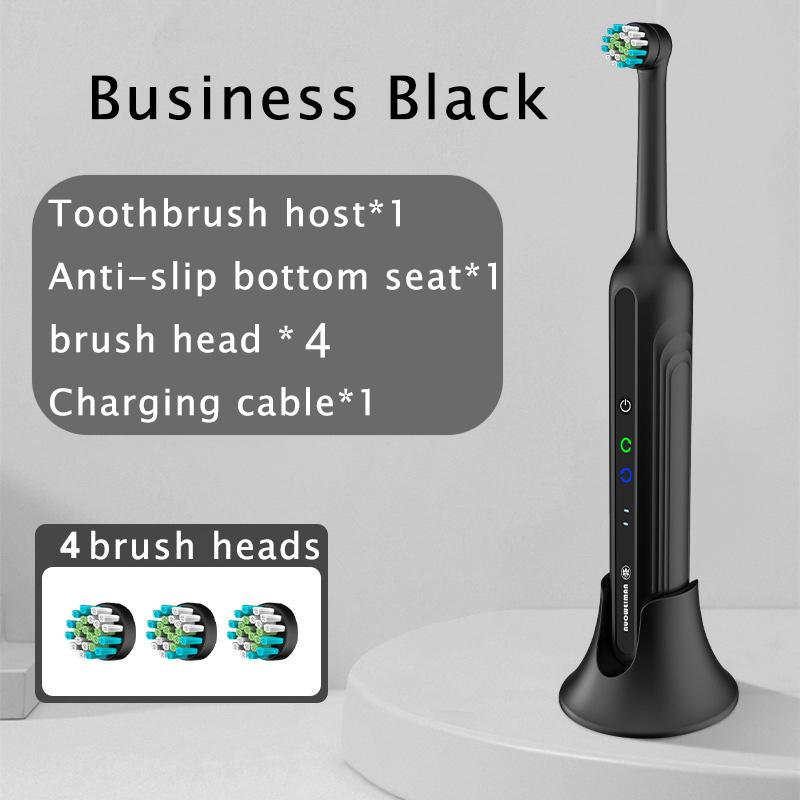 Вращающаяся электрическая зубная щетка для отбеливания зубов у взрослых — фото 6