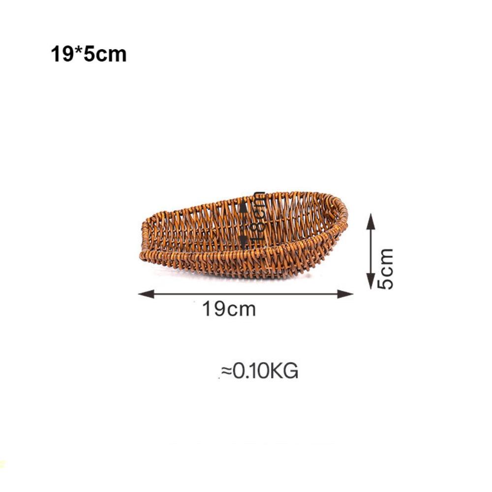 

Твердость Креативный Прямоугольный Совок Ручной работы Корзина для хлеба, фруктов, овощей 19*5cm