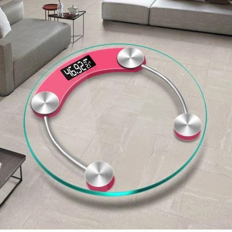 Household USB Rechargeable Electronic Scale Precise Home Health Scale Human Body Scale Adult Weight Loss Scale Accurate Device