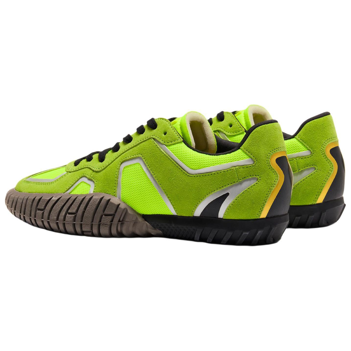 

Новые Onitsuka Tiger Duck Tiger Безопасный желтый Чистое серебро 1183C165-750 44