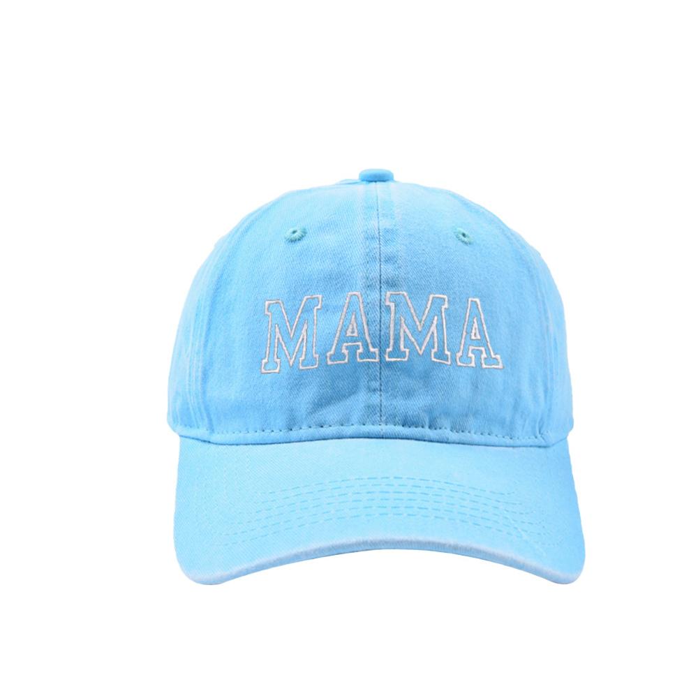 New Cotton Embroidery Letter Mama Mini Baseball Cap Women Child Snapback Dad Hat Summer Adjustable Girl Boy Sun Truck Caps