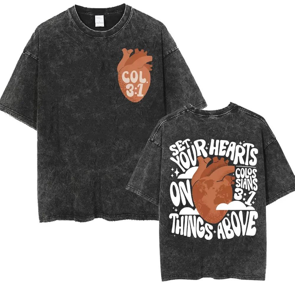 Go Make Disciples Of All Nations T Shirt Washed Cotton Matthew Bible Verse Graphic Tee Christian Vintage Summer Top S