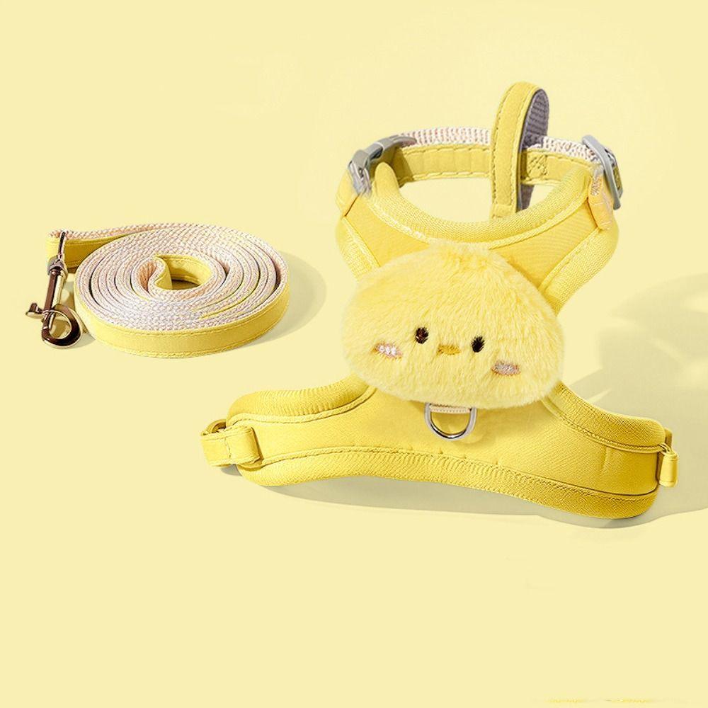 

Extended Rope Cat Chest Strap Anti-breakaway Pet Walking Lead Leash Pet Collar Small Medium Pet S-1.2M rope-Chick