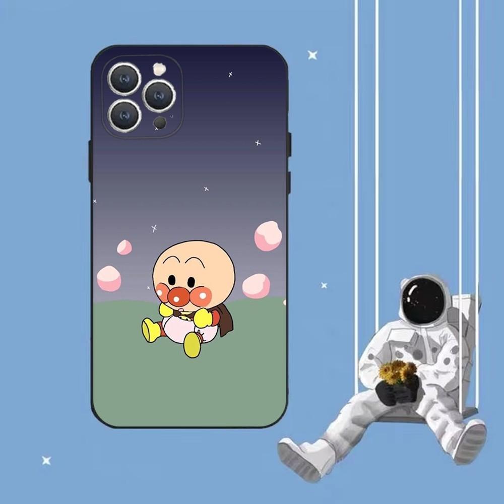 

Cartoon A-Anpanman Phone Case For iPhone 16,15,14,13,12,Pro,Max,11,7,8,Plus,XR,XS Max Shockproof Silicone Soft Shell iPhoneXSMAX